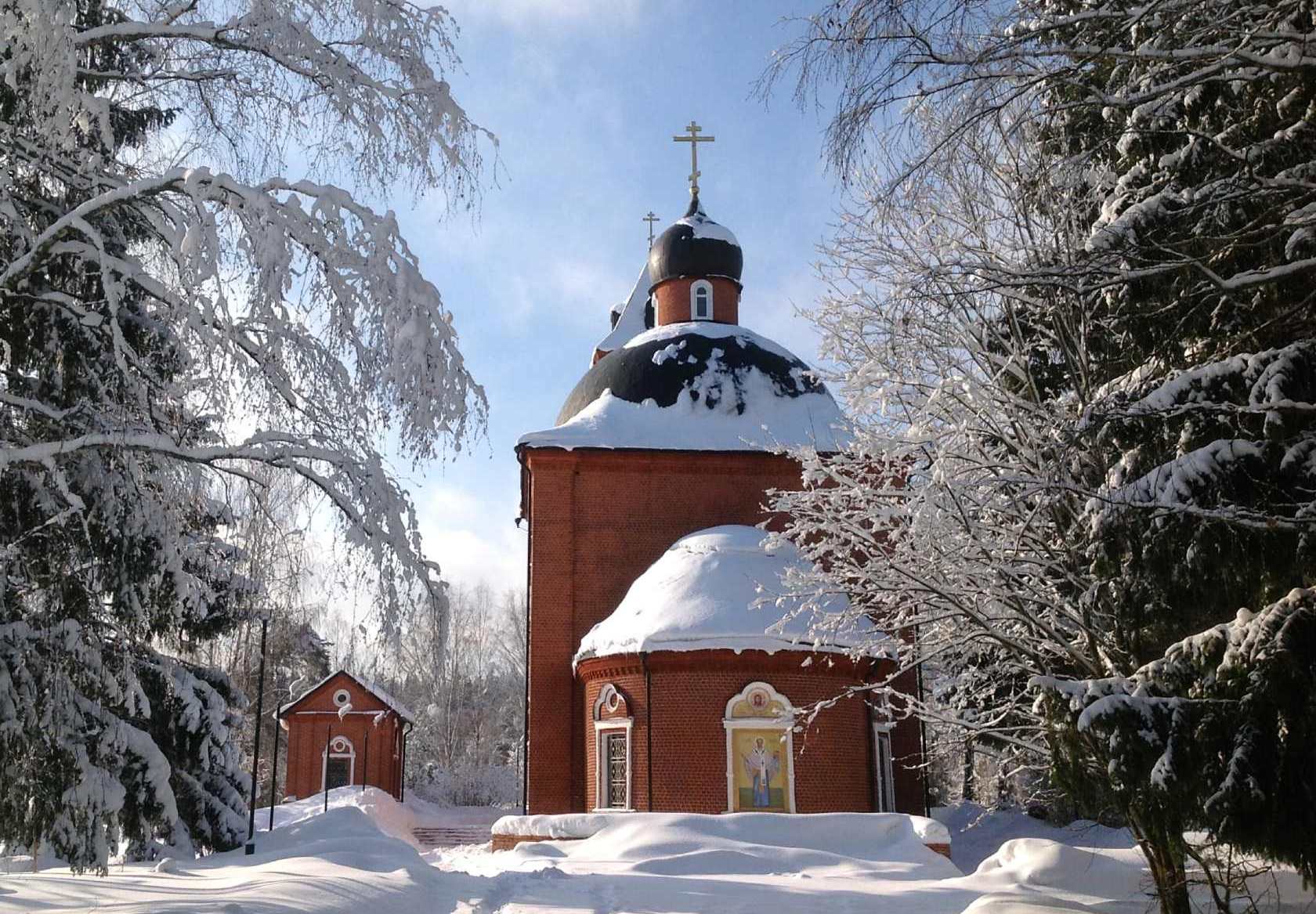 Никольский храм в селе Макарово